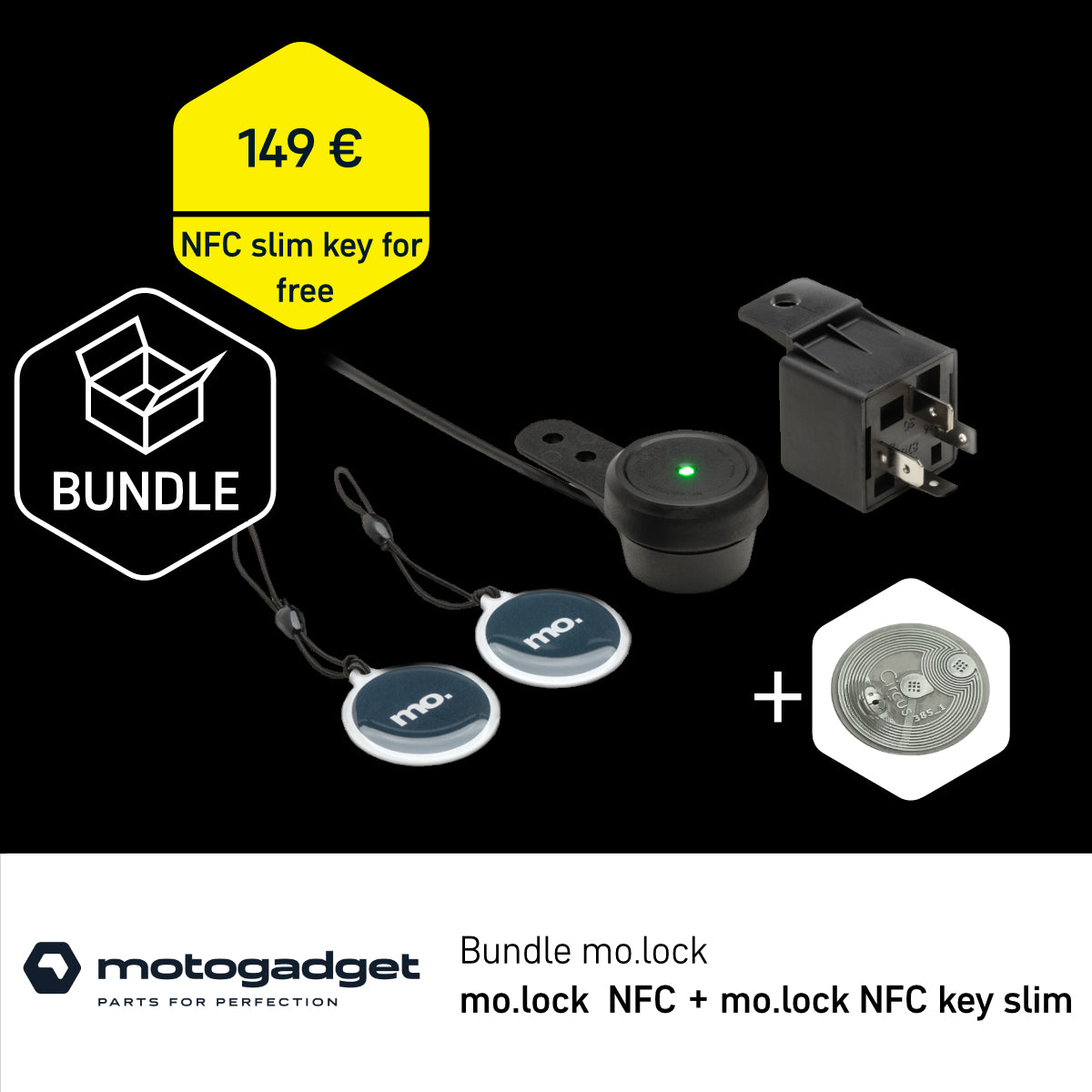 Bundle mo.lock NFC + NFC Key slim