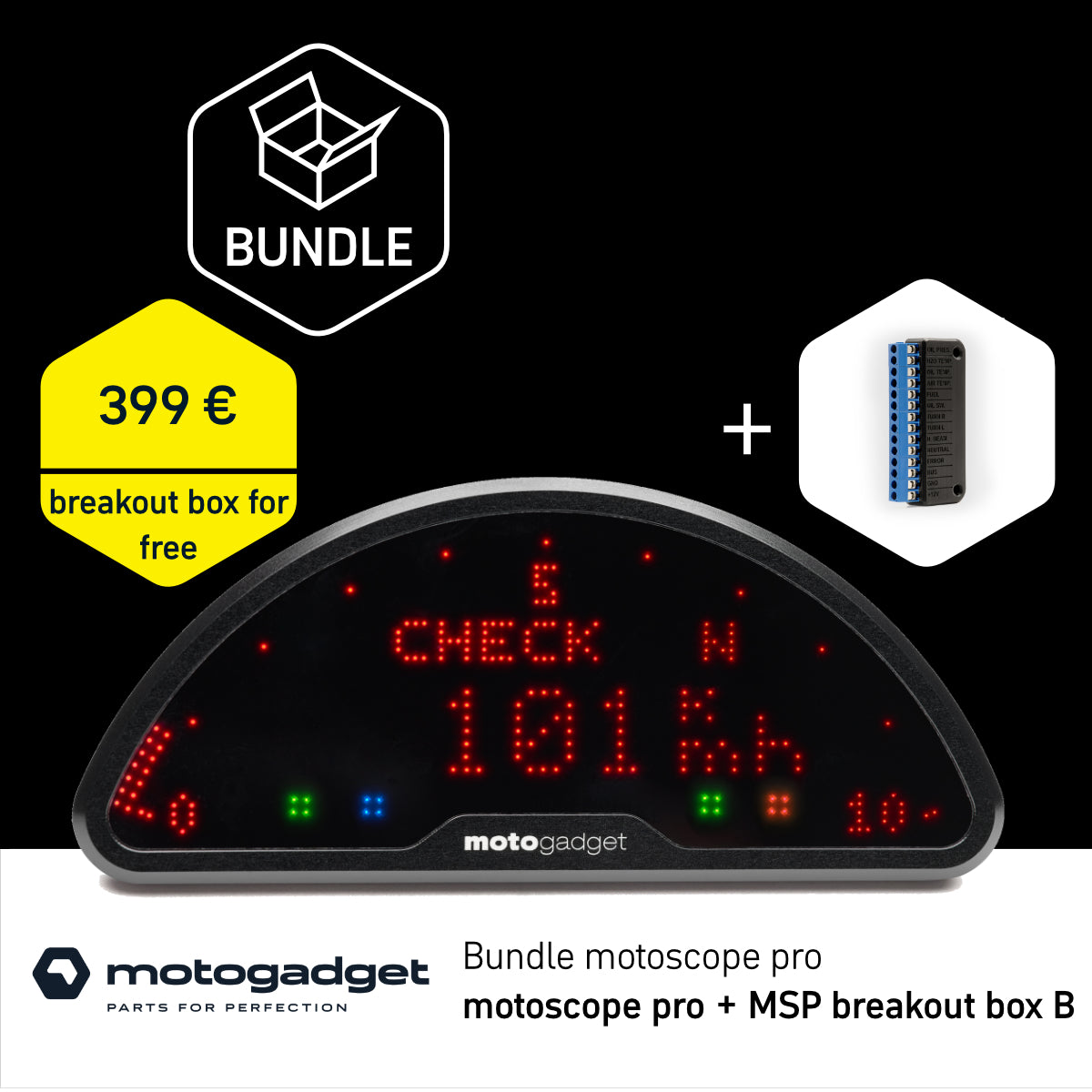 Bundle motoscope pro + Breakoutbox B